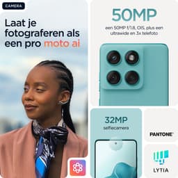 Motorola edge 60 fusion - 8/256GB - Amazonite (Turquoise) — thumbnail 20