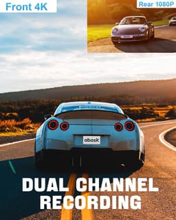 Dashcam voor Auto - Dual - Camerabewaking - Full HD - Zwart — thumbnail 4