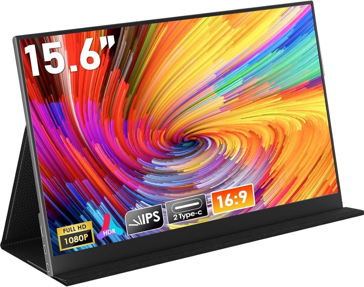 Portable Monitor - Draagbare Scherm - Uitbreider - Full HD — afbeelding 1