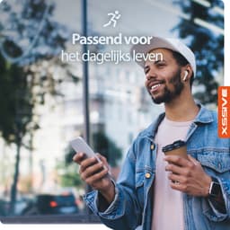 Draadloze Oordopjes Bluetooth 5.3 - Oordopjes met Microfoon - Lange Batterijduur - Ergonomische & Stevige Pasvorm - Witte EarBuds — thumbnail 5