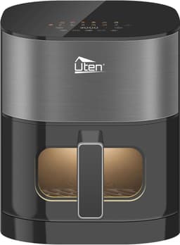 Uten Airfryer XXL 200E - Dual Blaze Technologie - Hetelucht friteuse - 5.5 liter - 14 programma's - 40ºC tot 200ºC - PFAS vrij - 2000W - Grijs — thumbnail 10