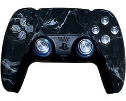 Clever Silver Marble Custom Controller (PS5 compatibel)