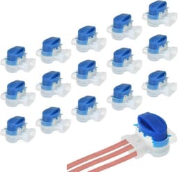 Waterdichte Kabel Plug 15 Pack - Ideaal voor Buiten en Tuinverlichting — thumbnail 1