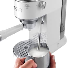 DeLonghi Dedica Duo EC890.WI Espresso Coffee Machine - White — thumbnail 3