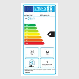 3-in-1 Mobiele airco - 7000 BTU - Draagbare airconditioner - 3-in-1 koelen, ventilator en luchtontvochtiger - geschikt voor ruimte tot 26 m² - Met afstandsbediening en 24-uurs timer - Led-display - Wit — thumbnail 2