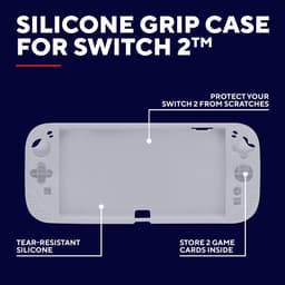 Trust GXT1253W GRIP – Switch 2 Grip – Beschermhoes – voor Console & Joy–Cons – voor Nintendo Switch – Wit — thumbnail 4