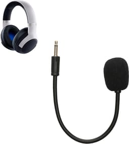 kwmobile microfoon voor gaming headset - geschikt voor Razer Kaira Pro - 10 cm - In zwart — thumbnail 1