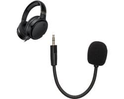 kwmobile microfoon voor gaming headset - geschikt voor Kingston Hyper X Cloud OrbitS - 10 cm - In zwart