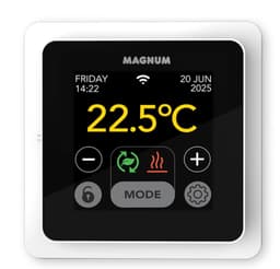 MAGNUM MRC² WiFi-klokthermostaat | RAL 9010 (Polar wit) — thumbnail 1