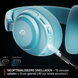 SteelSeries - Arctis Nova 3P Wireless - Playstation - Aqua — thumbnail 4