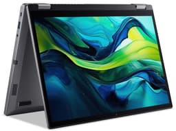 Aspire Spin 14 ASP14-51MTN-56DV - 2-in-1 Convertible - 14 inch - Touchscreen - Core 5 (i5) - 32GB - 512GB SSD - Grijs - inclusief Stylus Pen - Verlicht toetsenbord — thumbnail 1
