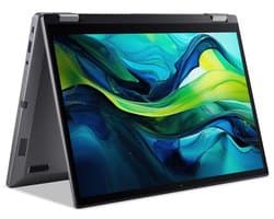 Aspire Spin 14 ASP14-51MTN-56DV - 2-in-1 Convertible - 14 inch - Touchscreen - Core 5 (i5) - 32GB - 512GB SSD - Grijs - inclusief Stylus Pen - Verlicht toetsenbord