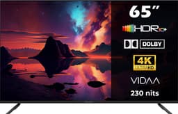 Horizon Smart TV 65 inch - 4K LED Televisie - Diamant Serie ULTRA HD - WiFi - Netflix - Frameless Slim Design — thumbnail 1