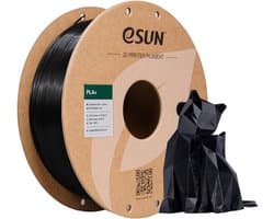 eSun PLA+ Zwart / Black - 1 kg - 1.75 mm - 3D printer en 3D pen filament