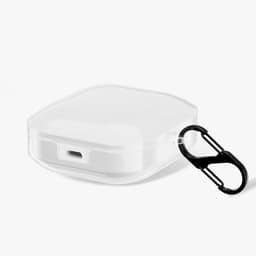 kwmobile Earphones Case for Xiaomi Redmi Buds 6 Active Case - Clear TPU Silicone Earbuds Cover - Transparent — thumbnail 5