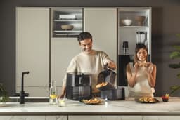 Haier HAF5TWA 011 Air Fryer - 7 l - 2000 W - Glass Window - 9 in 1 - internal LED verliching - Heteluchtfriteuse - kan in de vatwasser - 40ºC tot 200ºC - Zwart - 10 jaar garantie op onderdelen — thumbnail 7