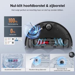 Robotstofzuiger Qrevo Edge S5A - Zwart — thumbnail 5