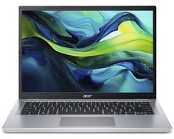Acer Aspire Go 14 AG14-22P-R72R AMD Ryzen™ 5 7520U Laptop 35,6 cm (14") WUXGA 16 GB LPDDR5-SDRAM 512 GB SSD Wi-Fi 6 (802.11ax) Windows 11 Home Zilver