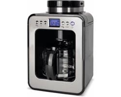 Compact Koffiezetapparaat met Maalwerk voor 4 Kopjes - Ruimtebesparend en Eenvoudig in Gebruik