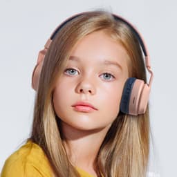 KINSI Kids Bluetooth Headset met Volumebegrenzing | Bluetooth 5.0 & 3.5mm Jack | MicroSD Ondersteuning | Lange Batterij (8 uur) | 2 Modi: Draadloos & Bedraad — thumbnail 5