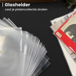 LP Hoezen 50 Stuks – Stevige Buitenhoezen - Biedt Jarenlange Bescherming - Glashelder - Vinyl Beschermhoezen - Platen Hoes - Outer Sleeves - Beschermhoes — thumbnail 3