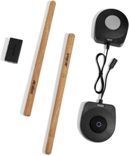 AeroBand PocketDrum 2 MAX - Elektrische Air Drum Set Sticks, met Drumsticks, Pedalen, Bluetooth en 8 Sounds, USB MIDI Functie, Volwassenen, beginners, Kinderen — thumbnail 2