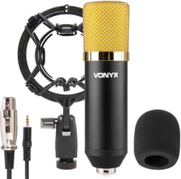Studio microfoon - Vonyx CM400B - Incl. shockmount & tafelstandaard — thumbnail 4