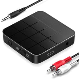 Strex Bluetooth Transmitter Receiver 2-in-1 - AUX en RCA Adapter - Draadloze Audio Zender en Ontvanger - BT 5.0 - Bluetooth Receiver — thumbnail 1