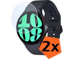 Screenprotector - Geschikt voor Samsung Watch 6 40 mm Screenprotector Bescherm Glas - Screen Protector Geschikt voor Samsung Galaxy Watch 6 (40 mm) Screenprotector Tempered Glass - 2 PACK
