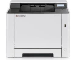 Kleurenlaserprinter Kyocera ECOSYS PA2100cwx/KL3, USB 2.0/LAN/WLAN/WiFi-Direct, automatisch dubbelzijdig/mobiel printen, tot A4, incl. CMYK-toner