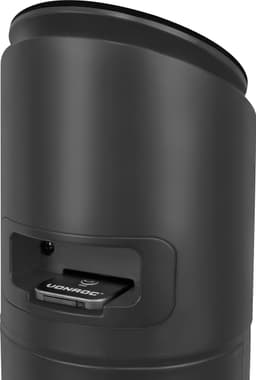 VONROC Luxe Ventilator - Torenventilator – hoogte 110 cm – Incl. afstandsbediening - 3 snelheden – zwenkfunctie - 15 uurs timer - zwart — thumbnail 2