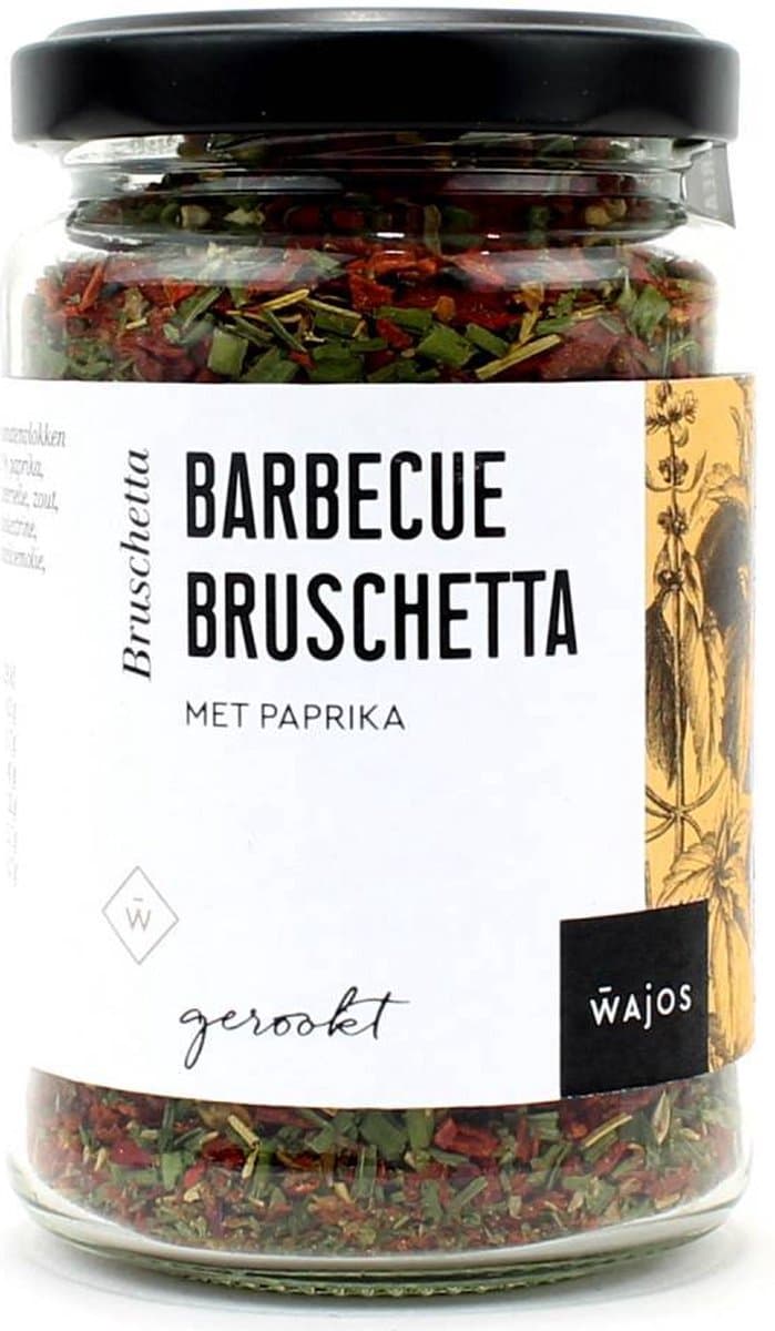 Barbecue bruschetta kruiden (gerookt) | Wajos | BBQ & Gourmet | 65 gram — afbeelding 1