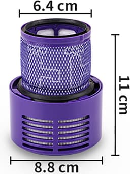 1 x HEPA filter geschikt voor Dyson V10 Sv12 stofzuiger Total Clean, Parquet, Motorhead, Animal wasbaar steelstofzuiger-Promessa-Solutions — thumbnail 2