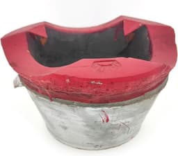Thaise Kookpot 'Tao' – BBQ Steen Tafelmodel – Traditionele Stenen Stove 33x33x17 cm — thumbnail 5