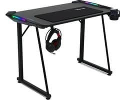 Ranqer - Nimbus - RGB gaming desk - with LED - Game Bureau - 100x60x75cm