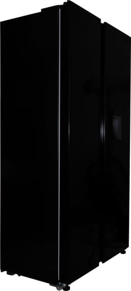 Exquisit SBS239-WS-EB - 5 Jaar garantie - Amerikaanse Koelkast - Waterdispenser - Display - 442 Liter - Zwart — thumbnail 4