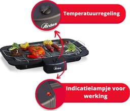 electrische bbq - tafel bbq - 2200W - bbq — thumbnail 2