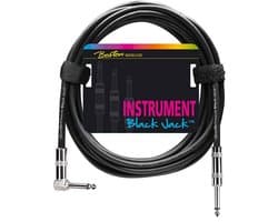 Gitaarkabel - Boston GC-230-3 - Black Jack - Haaks - 3 meter