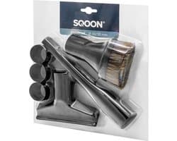 Universele Borstelset - 6 Delig - Diverse Borstels - Multi-Functioneel