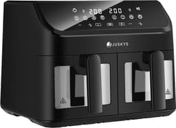 Dubbele Airfryer - Heteluchtfriteuse - 9 liter -9 Kookprogramma's — thumbnail 1
