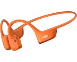 Shokz OpenRun Pro 2 Open-ear Sporthoofdtelefoon - Bone Conduction - IP55 water- en zweetbestendigheid - 12 uur batterij - Oranje