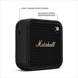 Marshall Willen II - Bluetoothspeaker - Zwart & Messing — thumbnail 3