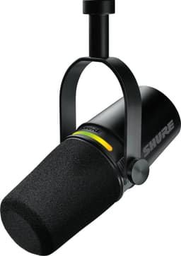 Shure MV7+-K - Zwart Podcastmicrofoon — thumbnail 1