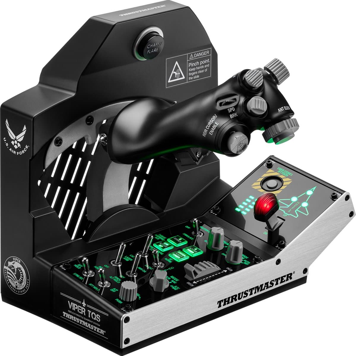 Thrustmaster Viper TQS Mission Pack - Flightsim Controller - Throttle met panneel — afbeelding 1