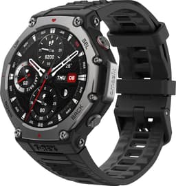 Amazfit T-Rex 3 3,81 cm (1,5") AMOLED 48,5 mm digitaal 480 x 480 pixels aanraakscherm zwart wifi en GPS — thumbnail 3