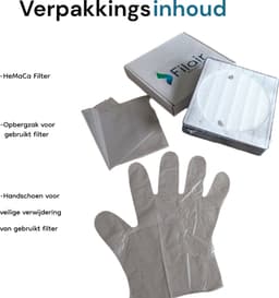 Filair Hemaca luchtfilter - Past in Etere luchtreiniger van Filair - Hepafilter - Magneetfilter - Koolstoffilter — thumbnail 5
