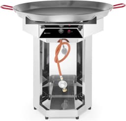 HENDI Paella barbecue – roestvrij staal – 7kW – ø800 mm – inclusief gasslang en drukregelaar — thumbnail 5