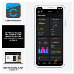 Garmin fenix 8 - 47mm - Multisport Smartwatch - AMOLED-Scherm - Donkergrijs/zwart — thumbnail 11
