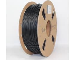 Gembird - PLA 1.75mm - Flexibel 3D Filament PLA Zwart 1kg