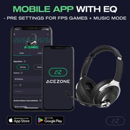 AceZone A-Spire - Bedrade Gaming Headset - Active Noise Cancelling - eSports - PC/PS5/Xbox Series X|S — thumbnail 2